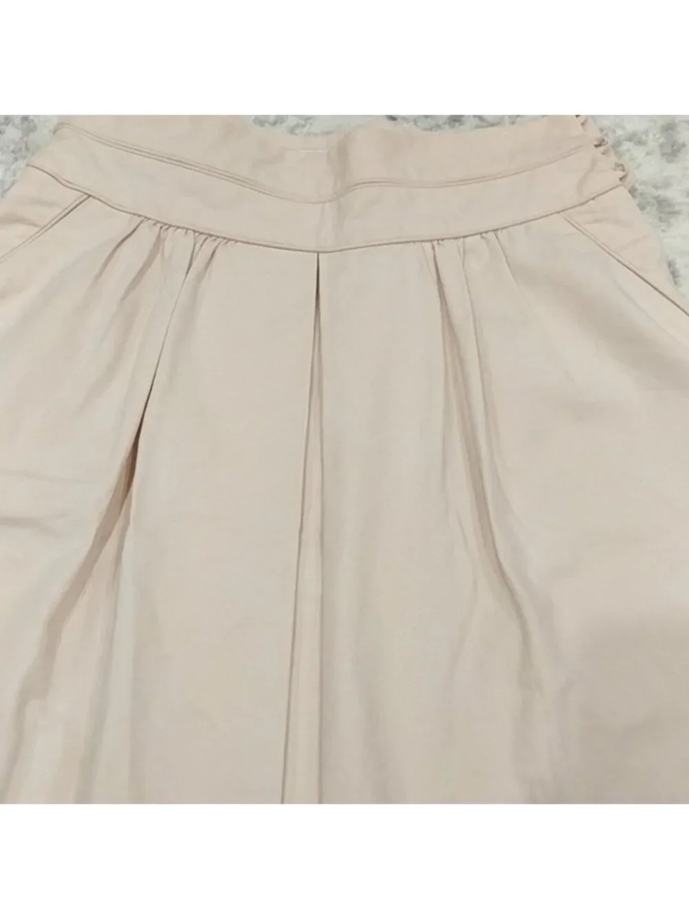 Zara blush pink skirt